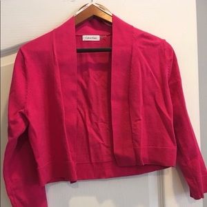 Calvin Klein Pink Cardigan
